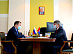 Maxim Egorov and Igor Makovskiy discussed prospects for development of the power grid complex of the Tambov region