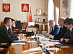 Vasily Anokhin and Boris Ebzeev discussed the preparation of the Smolensk region’s electric grid complex for winter