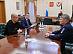 Alexander Brechalov and Igor Makovskiy discussed topical issues of the work of the electric grid complex of the Udmurt Republic