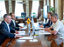 Mikhail Evraev and Igor Makovskiy held a working meeting